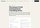Instant Profit Assessment: Profit First targets for consulting firms.