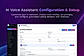 AI Voice Assistant Setup and Configuration