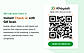 QR code visitor check-in system for fast and contactless entry