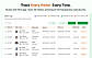 Visitor log management system showing check-in and check-out records