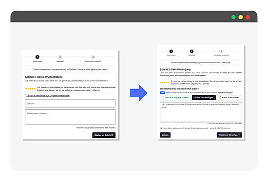 12Bewerbung Interface