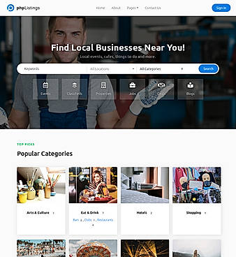 Directory Home Page
