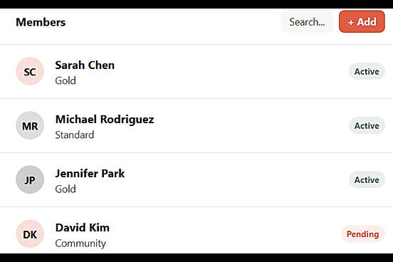 Member Tracking