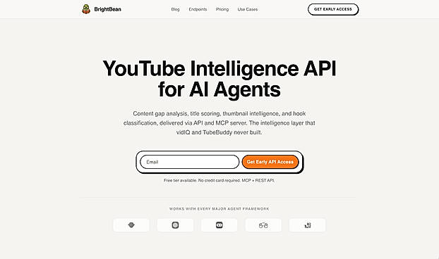 YouTube Intelligence API for AI Agents