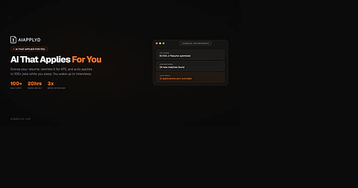 AI Applyd Dashboard