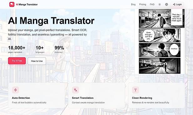 ai-manga-translator-homepage-preview