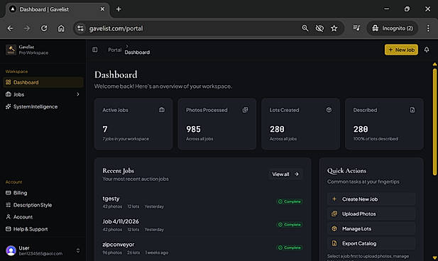 Dashboard