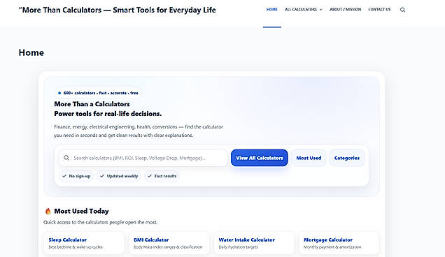 Home page