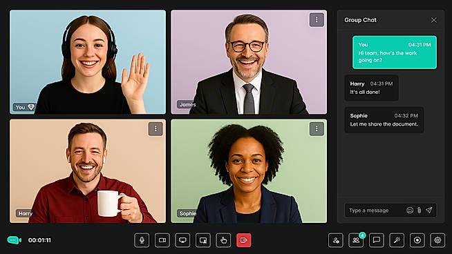 Self-hosted video meetings