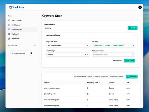 Keyword Scan Tool