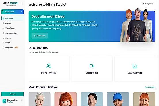 MIMIC AI STUDIO