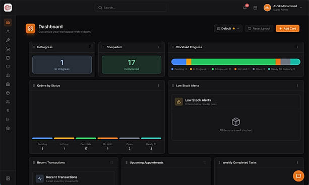 Dashboard