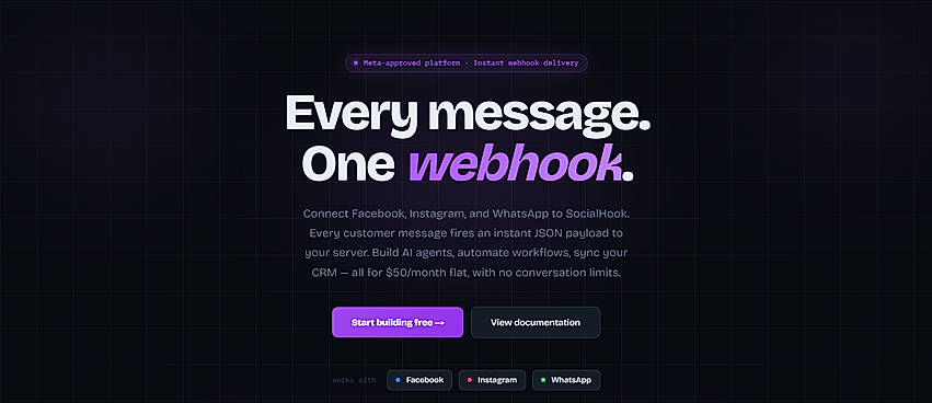 Every Message, One Webhook!