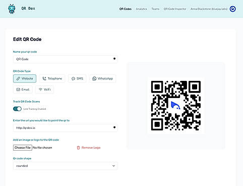 Create and Edit QR Codes