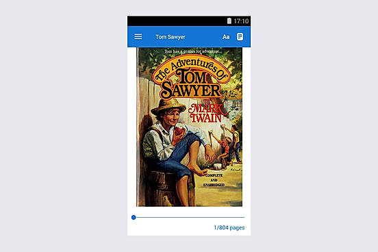 epuBear Reader - a free epub reader built with with epuBear SDK
