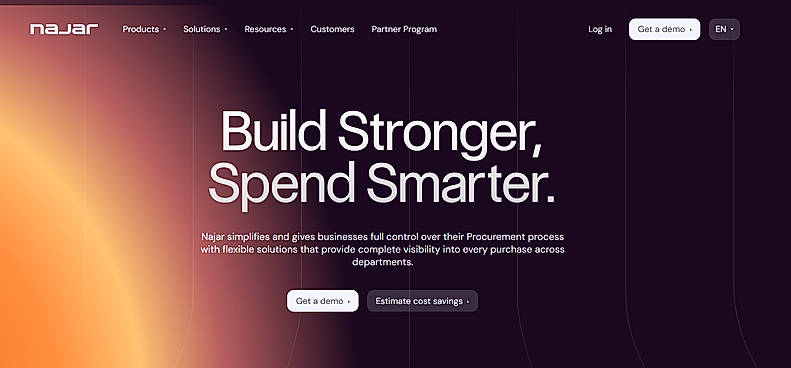 home page