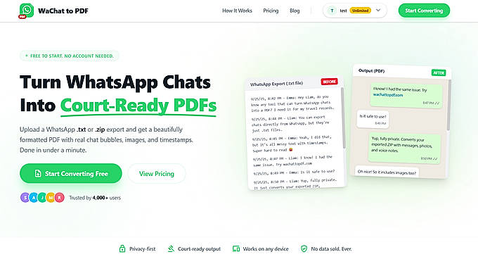 Landing Page