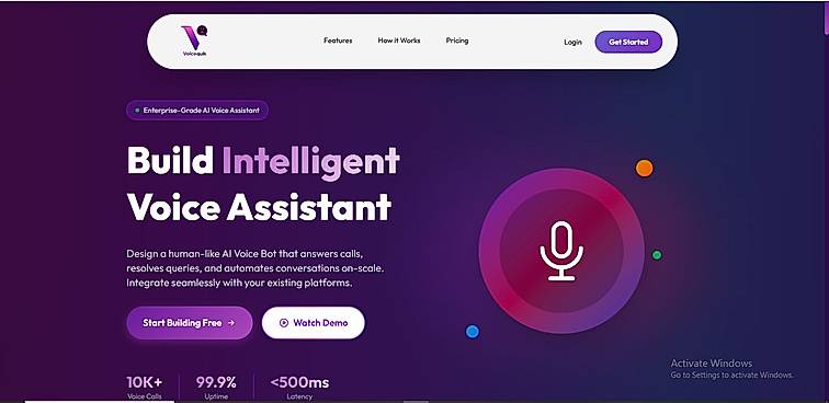 VoiceQuik website