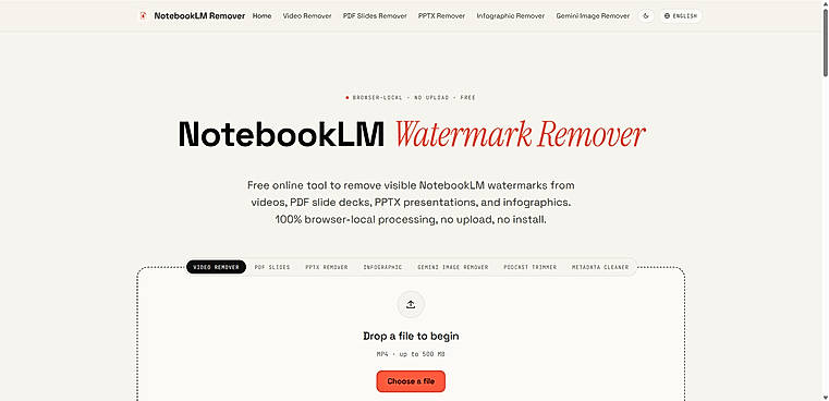 NotebookLM Remover