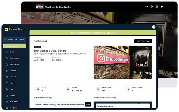 Event Dashboard