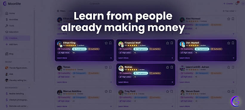 Learn From people Already Making Money
