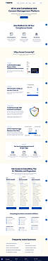 Homepage and dashboard