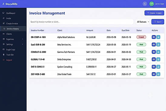 Invoice Mangement