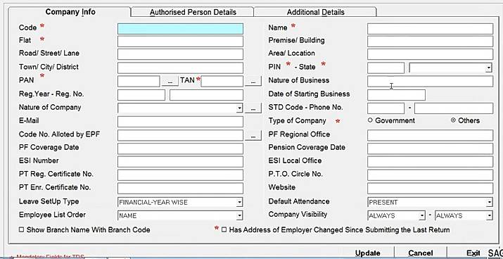 Gen Payroll Company Info