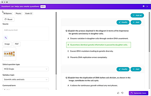 Create Questions
