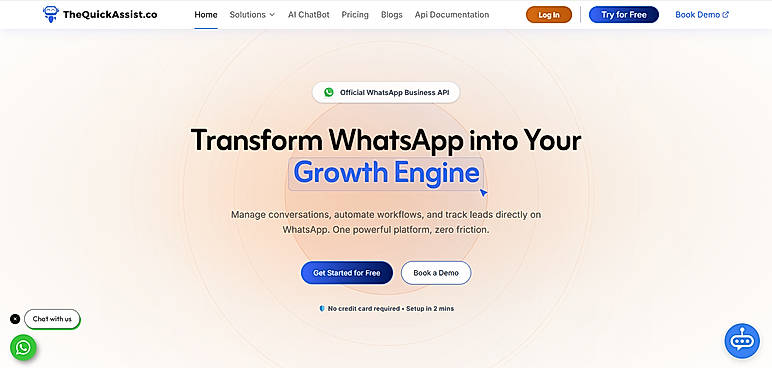 Home page