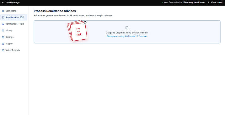 PDF Uploading