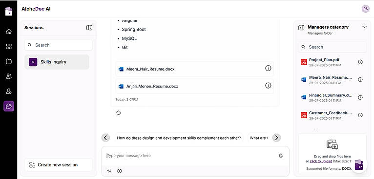 AlcheDoc Document Management System
