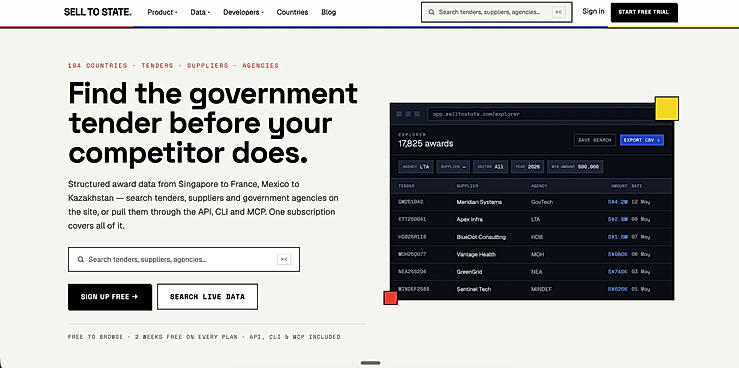 Main website