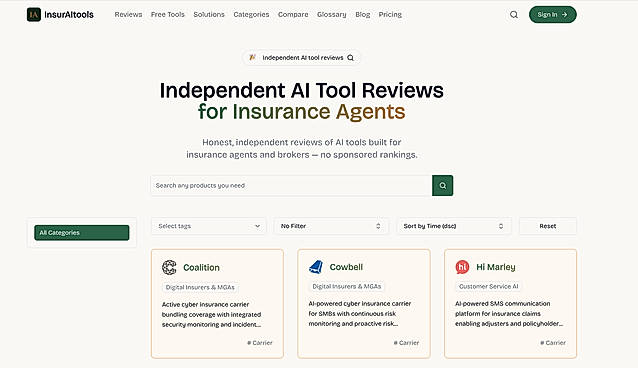 Discover Trusted AI Tools Built for Insurance Professionals