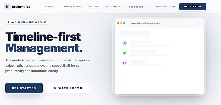 Resident Tab