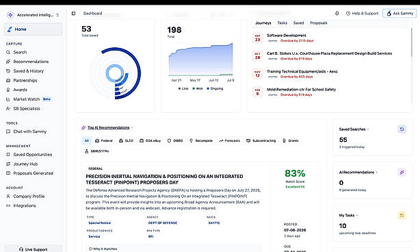 home page