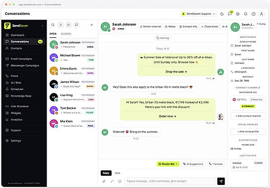 Unified Inbox & Campaigns