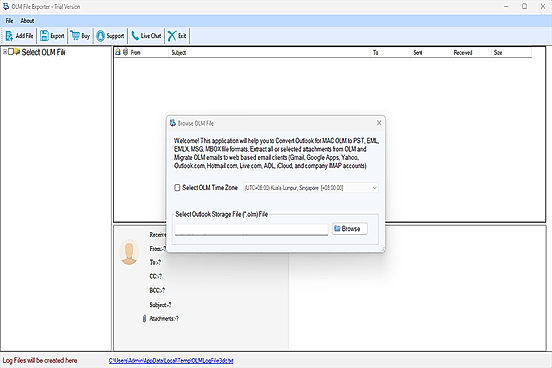 Overview of OLM to PST Converter