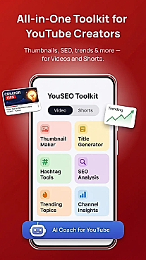 All in one toolkit for youtube creators