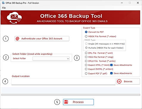 Softaken Office 365 Backup Tool