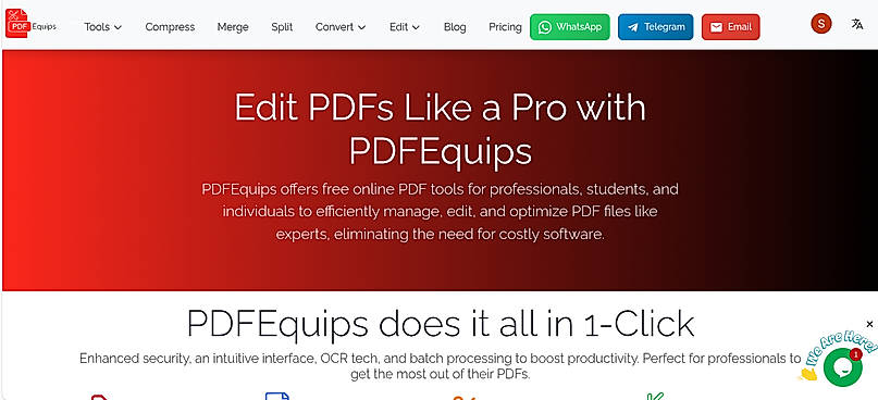 pdfequips home page