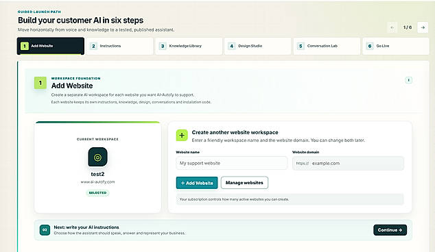 six quick steps to deployment