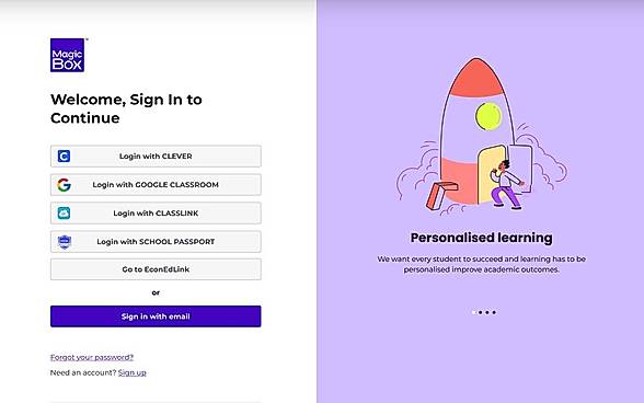 Product Home Page