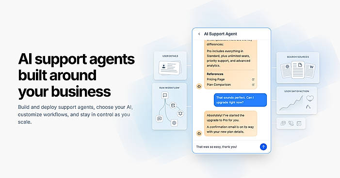 AI customer support that runs on your own AI account
