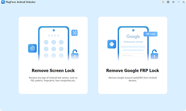 MagFone Android Unlocker Interface