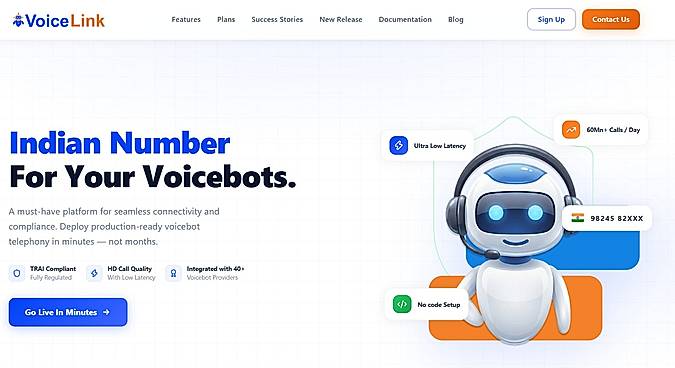 Indian Number for Voicebots