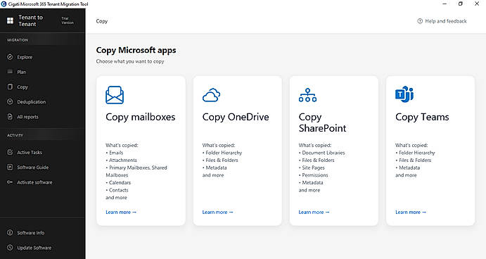 Microsoft 365 Tenant to Tenant Migration Tool