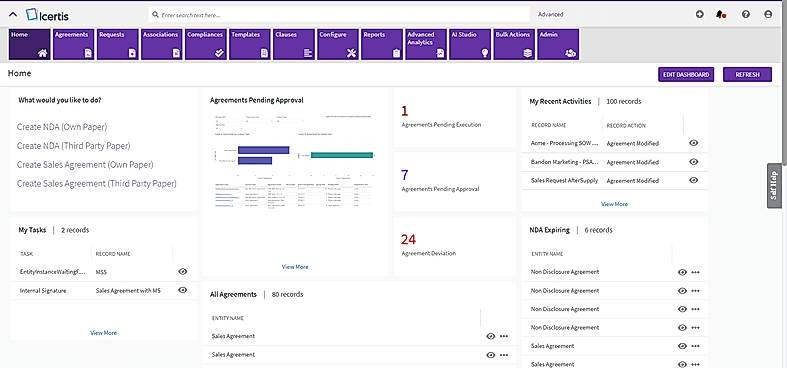 Icertis UX