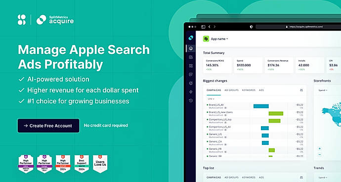 SplitMetrics Acquire snapshot