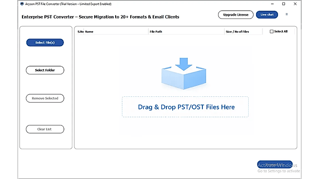 Download and Install Aryson PST Converter
